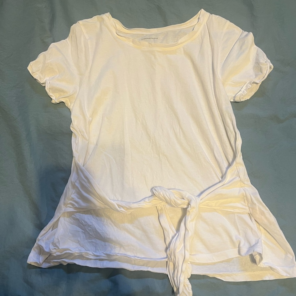 Anthropologie white shirt